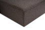 Atelier Del Sofa Sofá Esquinero Marrón Oscuro Lino 296x185x66 cm